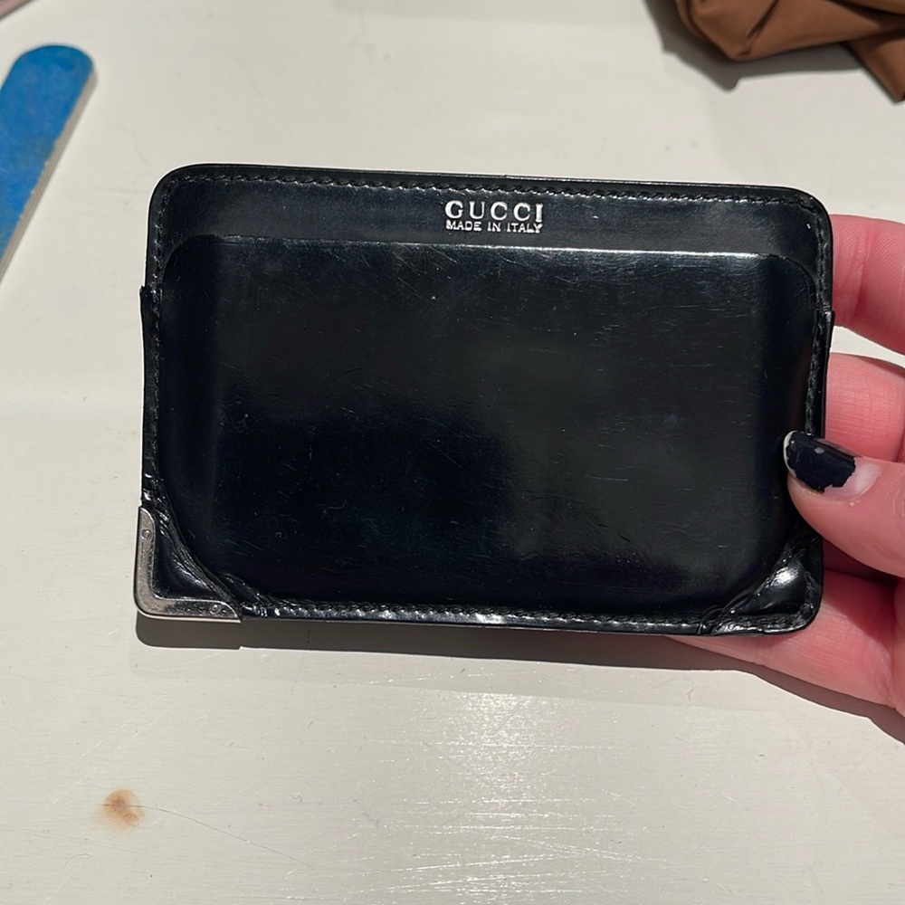 Vintage Gucci card holder